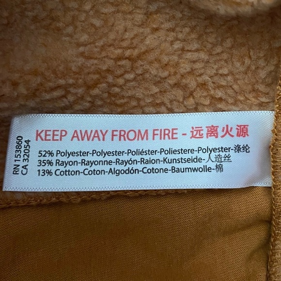 Free People Movement Burnt Orange High Waist Fleece Lined Shorts Extra Small XS - Picture 4 of 16